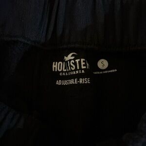 hollister navy blue sweatpants